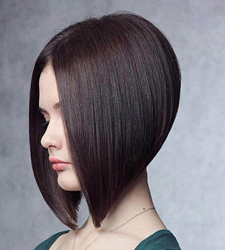Женская стрижка боб каре на короткие волосы — сделайте акцент на шее