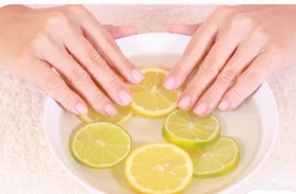 Лимонные ванночки для рук